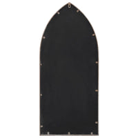 Specchio da Giardino Sabbia 100x45 cm in Ferro per Uso Esterno