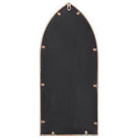 Specchio da Giardino Sabbia 70x30 cm in Ferro per Uso Esterno