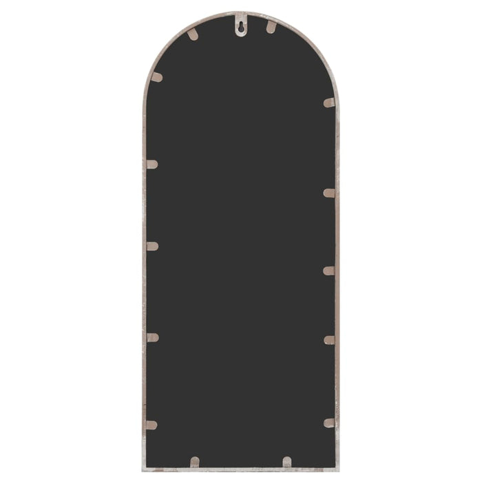 Specchio da Giardino Sabbia 100x45 cm in Ferro per Uso Esterno