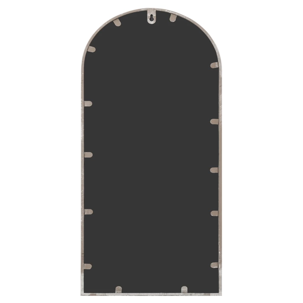 Specchio da Giardino Sabbia 70x30 cm in Ferro per Uso Esterno