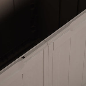 Baule portaoggetti per mobili da giardino 180 litri marrone PP rattan 02_0013016