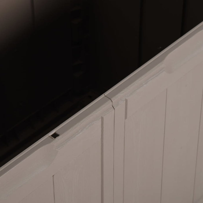 Baule portaoggetti per mobili da giardino 270 litri marrone PP rattan 02_0013023