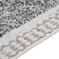 Tappeto Nero e Grigio 120x180 cm in Cotone 340090