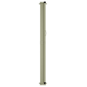 Tenda Laterale Retrattile per Patio 140x300 cm Nera 317832