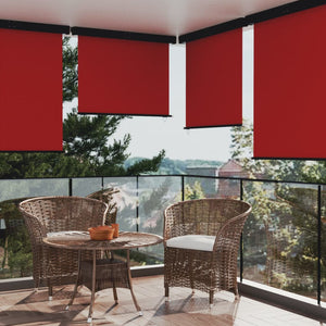Tendalino Laterale per Balcone 145x250 cm Rosso 317853