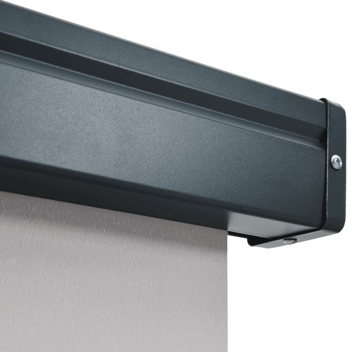 Tenda Laterale per Balcone 170x250 cm Grigia cod mxl 15339