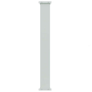 Tenda Laterale Retrattile per Patio 117x600 cm Nera 317946