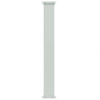 Tenda Laterale Retrattile per Patio 117x600 cm Rossa 317949