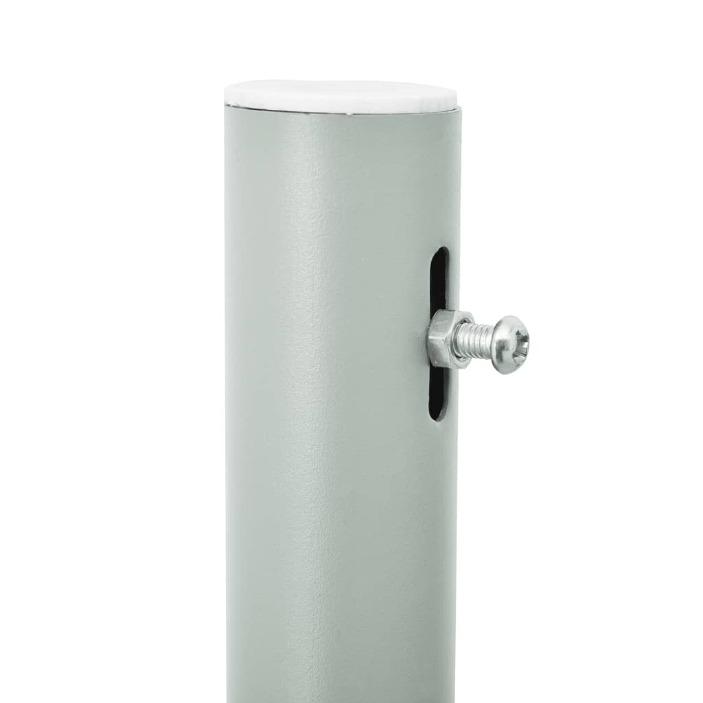 Tenda da Sole Laterale Retrattile per Patio 160x600 cm Rossa