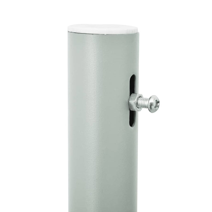 Tenda da Sole Laterale Retrattile per Patio 160x600 cm Rossa