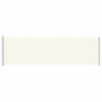 Tenda da Sole Laterale Retrattile per Patio 180x600 cm Crema 317965