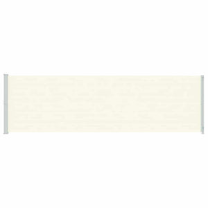 Tenda da Sole Laterale Retrattile per Patio 180x600 cm Crema 317965