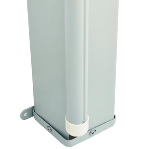 Tenda da Sole Laterale Retrattile per Patio 180x600 cm Marrone 317969