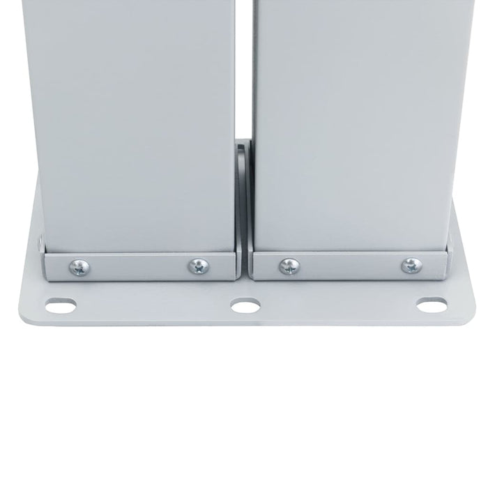 Tenda da Sole Laterale Retrattile Blu 117x600 cm 317986