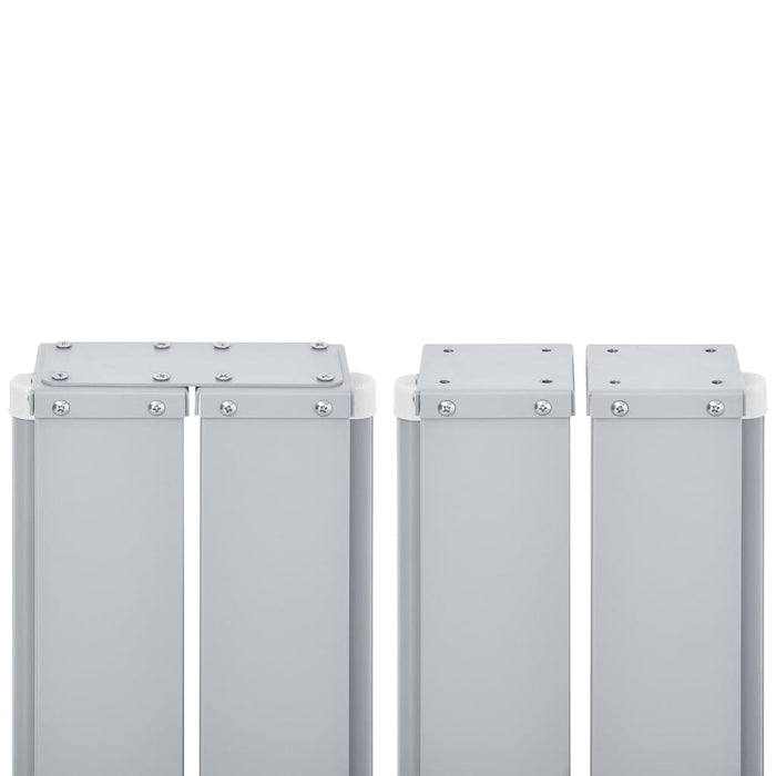 Tenda da Sole Laterale Retrattile Nera 160x600 cm 317994