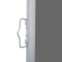 Tenda da Sole Laterale Retrattile Antracite 160x600 cm 317996