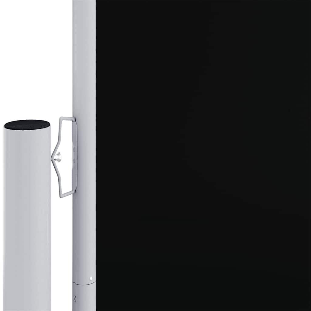 Tenda da Sole Laterale Retrattile Nera 180x600 cm 318000