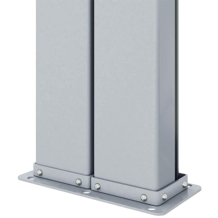 Tenda da Sole Laterale Retrattile Antracite 180x600 cm 318002