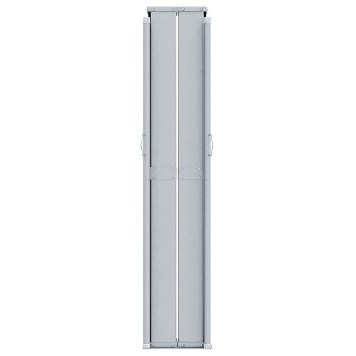 Tenda da Sole Laterale Retrattile Rossa 200x600 cm 318011