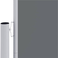 Tenda da Sole Laterale Retrattile Antracite 220x600 cm 318014