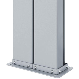 Tenda da Sole Laterale Retrattile Antracite 200x1000 cm 318044