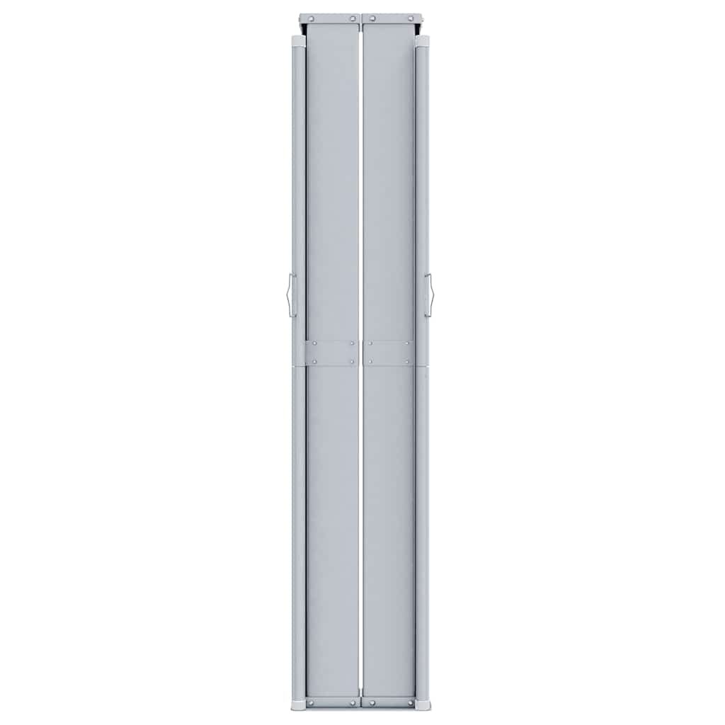 Tenda da Sole Laterale Retrattile Rossa 200x1000 cm 318047