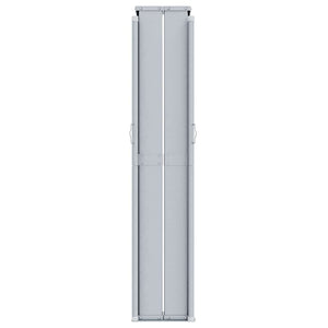 Tenda da Sole Laterale Retrattile Rossa 200x1000 cm 318047