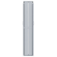 Tenda da Sole Laterale Retrattile Crema 220x1000 cm 318049