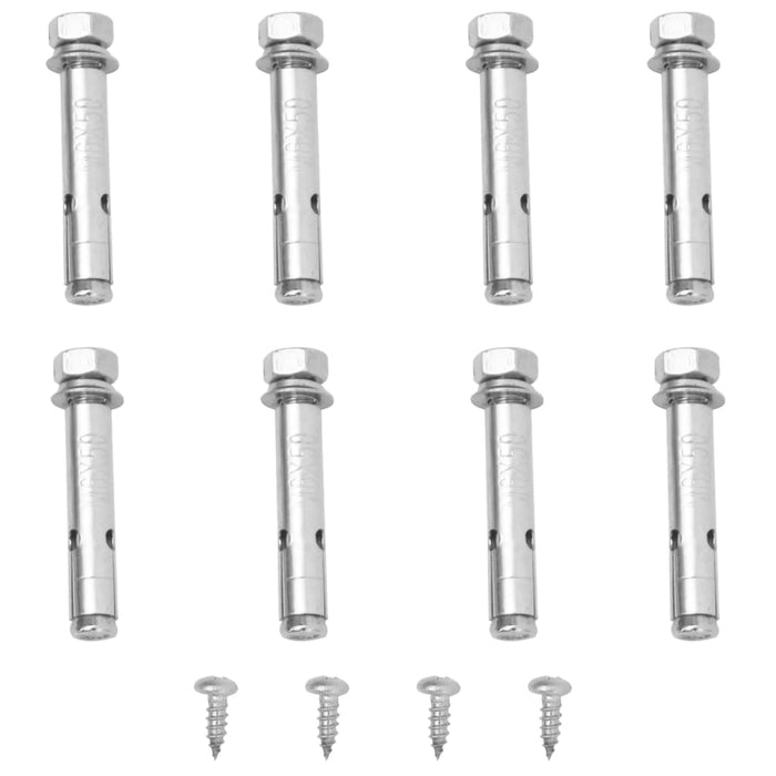 Tenda da Sole Laterale Retrattile Rossa 220x1000 cm 318053