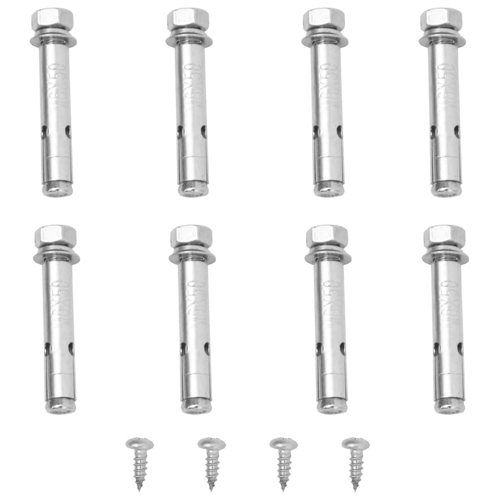 Tenda Laterale Retrattile Rossa 117x1200 cm 318059