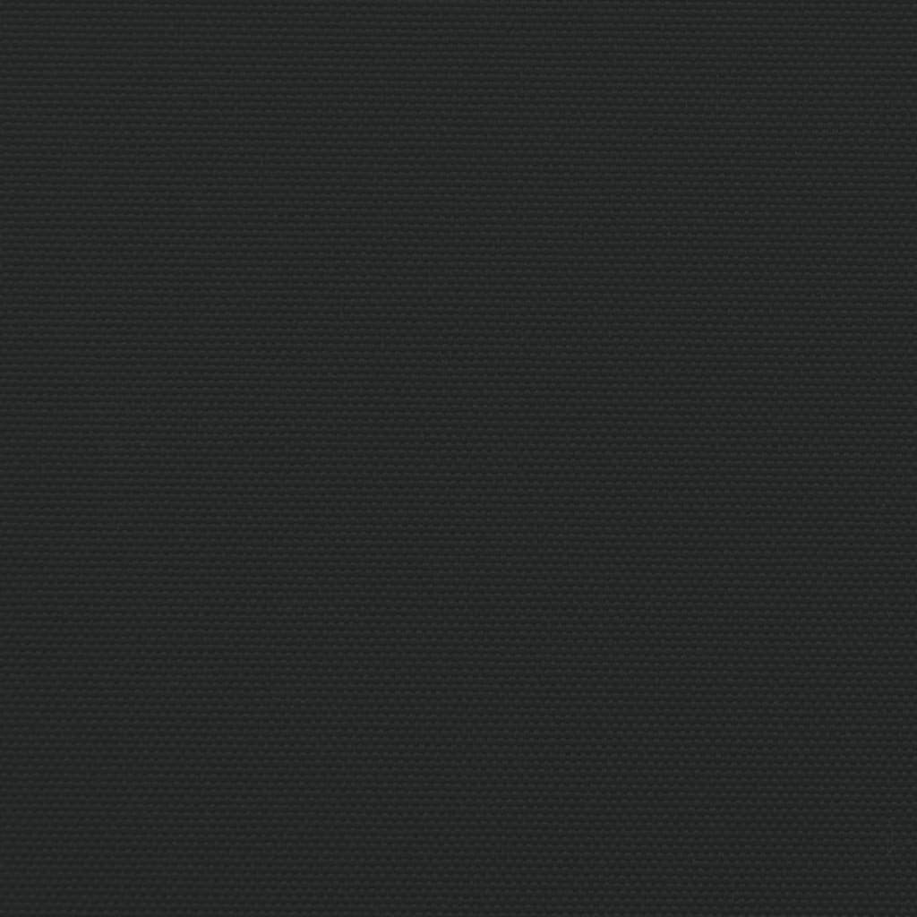 Tenda da Sole Laterale Retrattile Nera 140x1200 cm