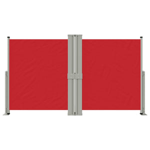 Tenda Laterale Retrattile Rossa 140x1200 cm 318065