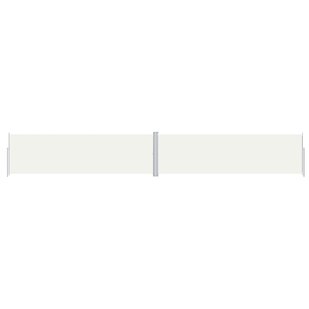 Tenda da Sole Laterale Retrattile Crema 180x1200 cm 318073