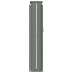 Tenda da Sole Laterale Retrattile Rossa 220x1200 cm 318089