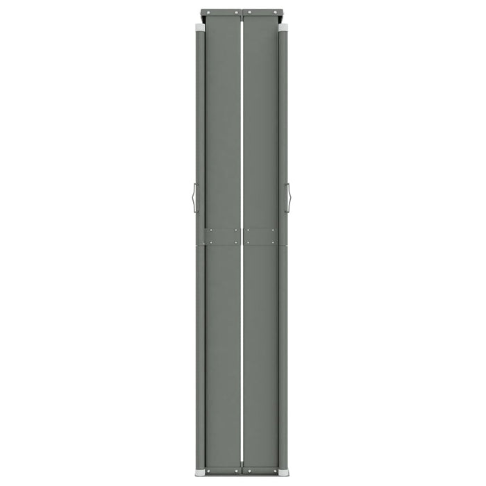 Tenda da Sole Laterale Retrattile Rossa 220x1200 cm 318089