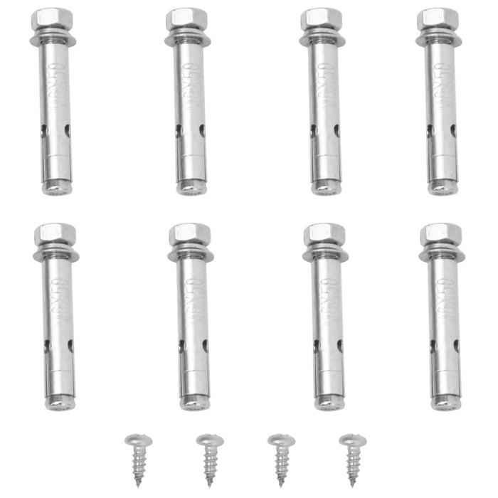 Tenda da Sole Laterale Retrattile Rossa 220x1200 cm 318089