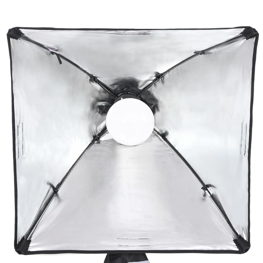 Kit illuminazione da studio con treppiede e Softbox bianco 02_0042391