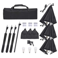 Kit di Illuminazione da Studio con Treppiedi e Softbox 190232