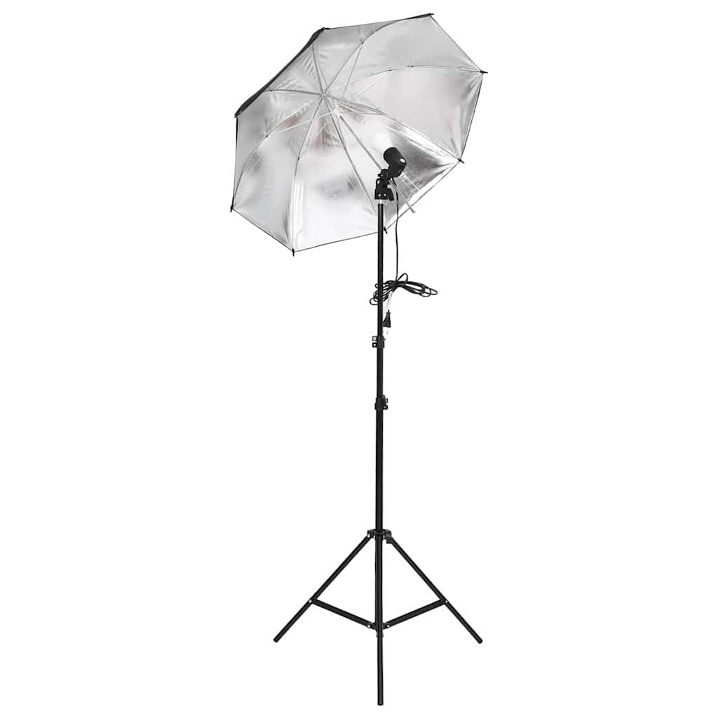 Kit di Illuminazione da Studio con Treppiedi e Ombrelli cod mxl 128485