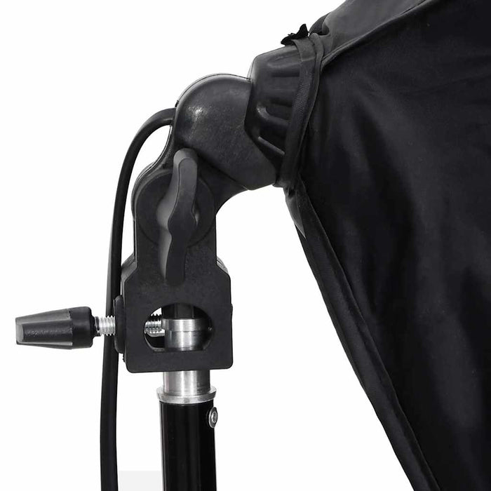 Kit di Illuminazione da Studio con Fondali e Softbox 190237