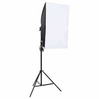 Kit per Studio Fotografico 6 pz con Set di Luci e Softbox 190245