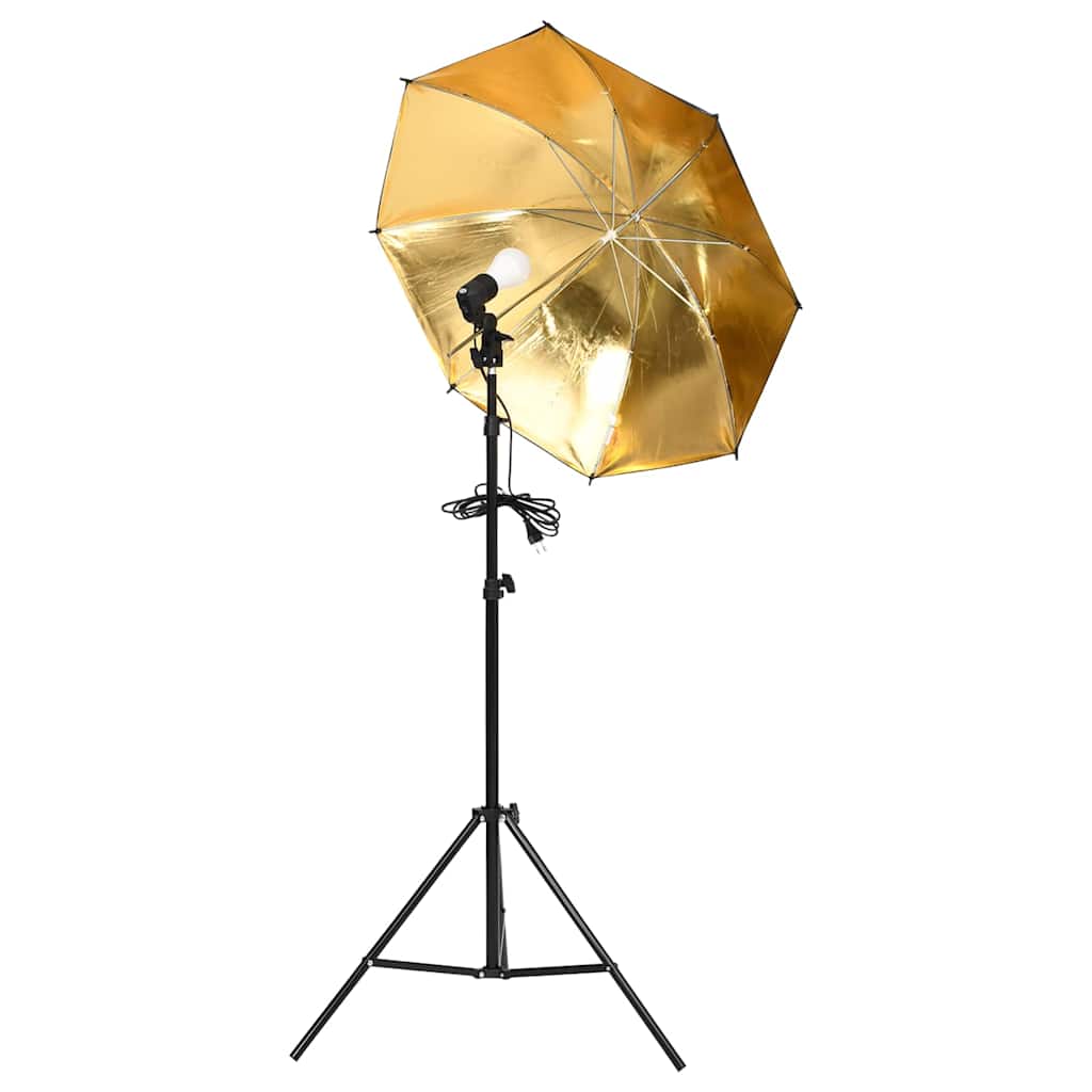 Kit per Studio Fotografico 6 pz con Set di Luci e Softbox 190245