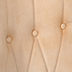 Sedia a Schienale Alto Crema in Tela 339651