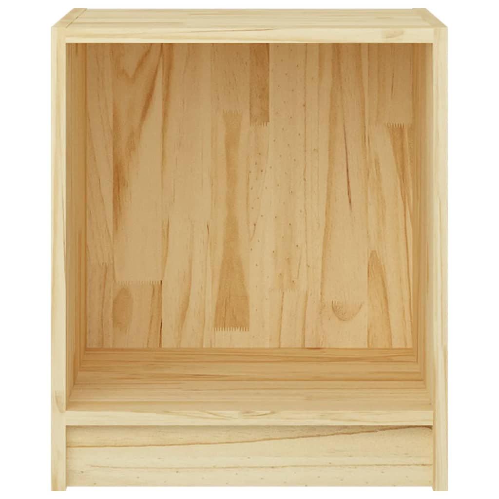 Comodino 35,5x33,5x41,5 cm in Legno Massello di Pino cod mxl 30229