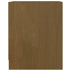 Comodini Marrone Ambra 2 pz 35,5x33,5x41,5 cm in Legno di Pino 809926