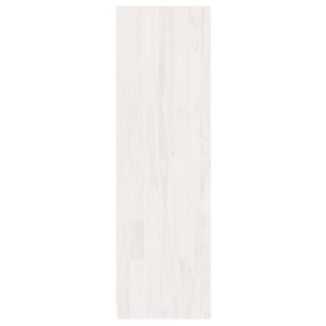 Libreria/Divisorio Bianco 36x33x110 cm Legno Massello di Pino 809937