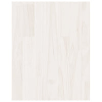 Mobile Porta TV Bianco 70x33x42 cm in Legno Massello di Pino 809943