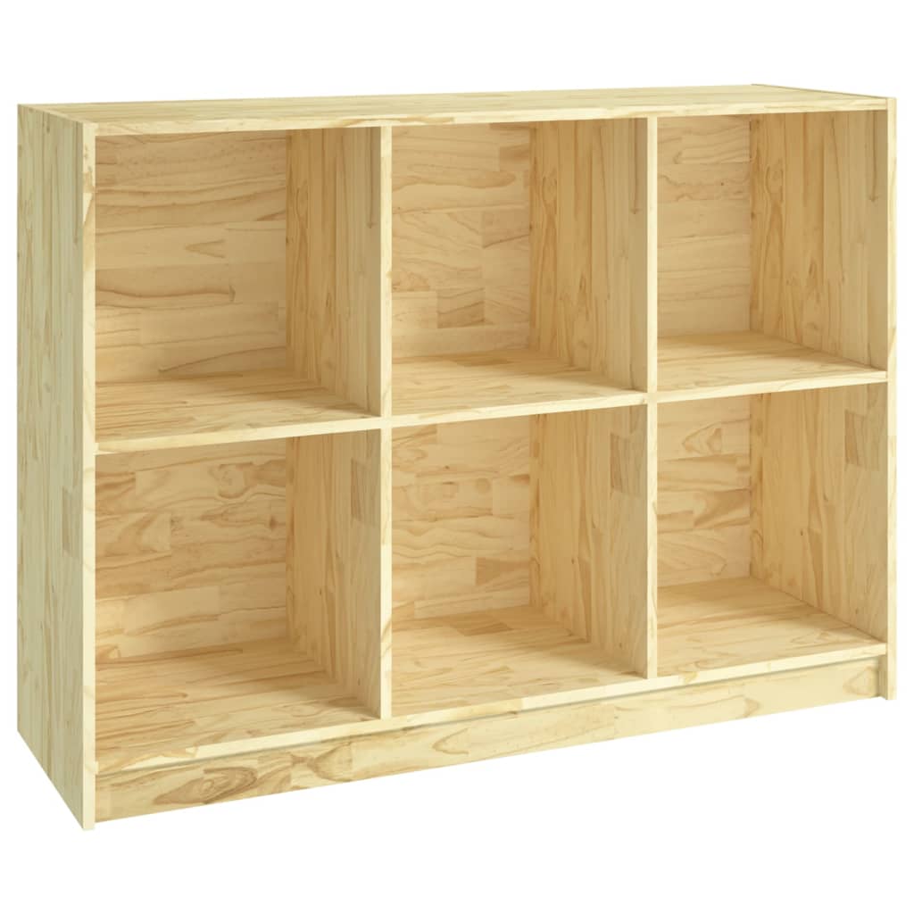 Libreria 104x33x76 cm in Legno Massello di Pino 809966