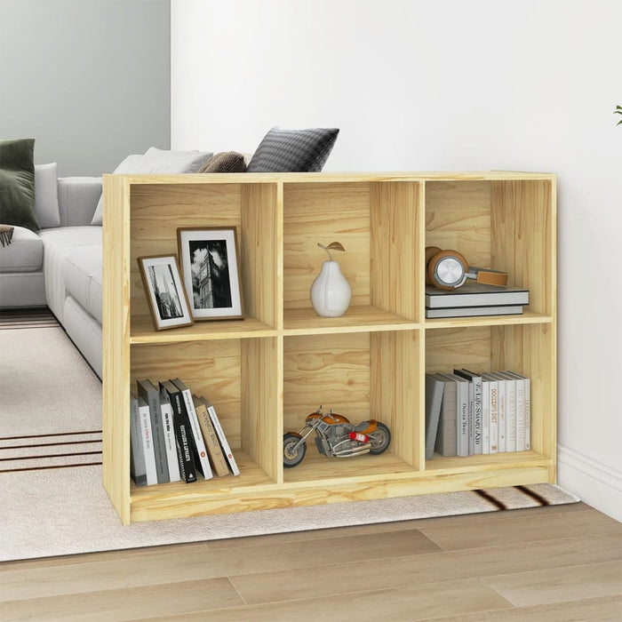 Libreria 104x33x76 cm in Legno Massello di Pino 809966