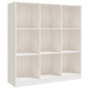 Libreria/Divisorio Bianco 104x33,5x110 cm in Massello di Pino 809973